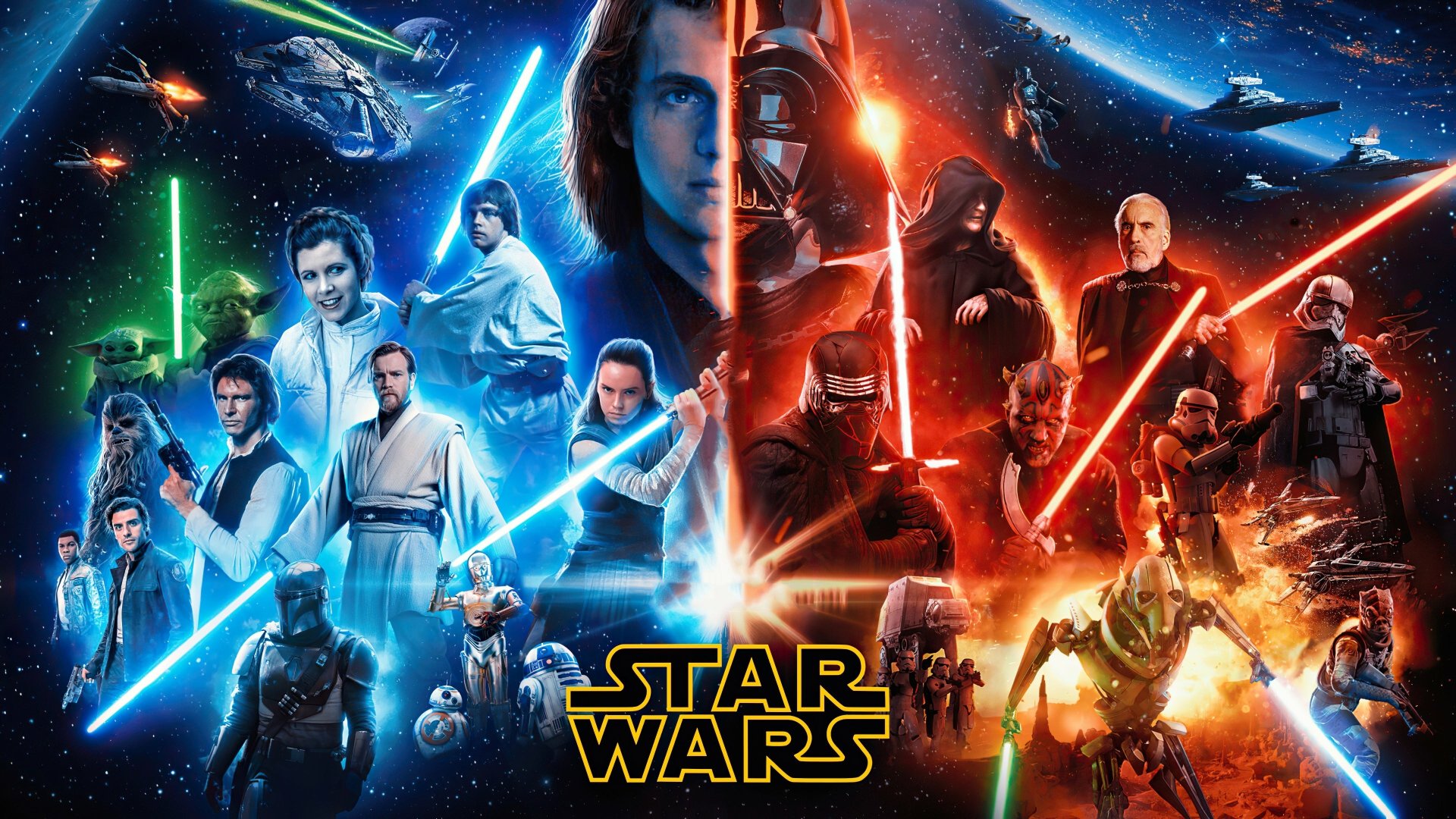 Streamlined Starwars Master Timeline (with detail)